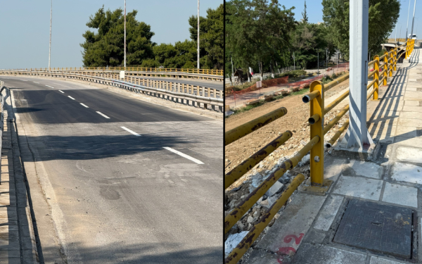 Η Ράνια Θρασκιά για τη νέα γέφυρα Δενδροποτάμου: «Μετά από ταλαιπωρία χρόνων, αντικρύζουμε προχειρότητα και κακοτεχνίες»