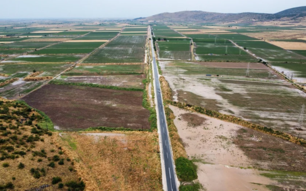 Δομοκός: Πλημμύρισαν αγροτικές εκτάσεις από την κακοκαιρία - Δείτε εικόνες