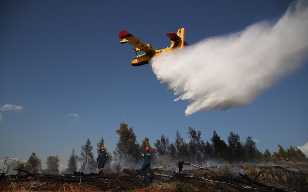 Θεσσαλονίκη: Υπό μερικό έλεγχο η φωτιά στην Ευκαρπία - Αναζητούνται δύο ανήλικοι (βίντεο)