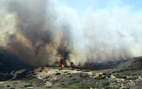 Νέα πυρκαγιά στην Τουρκία: Εκατοντάδες άνθρωποι απομακρύνονται από επτά χωριά