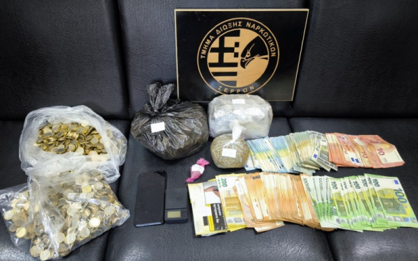 Σέρρες: Η Roxy «ξετρύπωσε» μεγάλες ποσότητες ναρκωτικών - Συνελήφθη ένας άνδρας