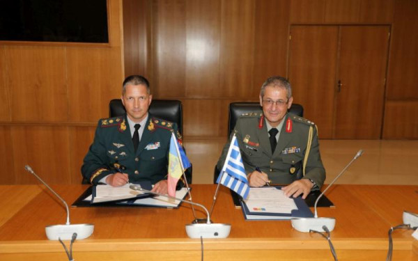 Υπογράφηκε το Πρόγραμμα Στρατιωτικής Συνεργασίας Ελλάδας - Μολδαβίας