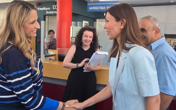 Επίσκεψη στη Βέροια για τη Συντονίστρια του Γραφείου του Πρωθυπουργού στη βόρεια Ελλάδα, Έλενα Σώκου