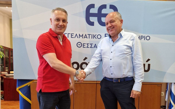 Συνάντηση Μερελή - Δρ Μπεκιάρη στο ΕΕΘ: Ανάπτυξη συνεργασίας και σύνδεση της έρευνας με την επιχειρηματικότητα