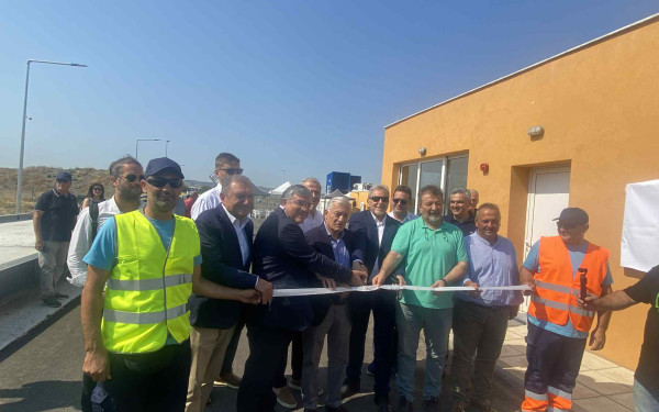 Δήμος Θέρμης: Εγκαινιάστηκε ο σταθμός μεταφόρτωσης απορριμμάτων - Μείωση κατά 60% στο κόστος μεταφοράς