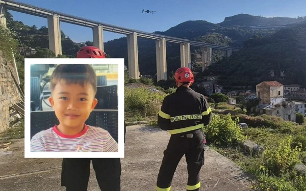 Θρίλερ με την εξαφάνιση 5χρονου από κάμπινγκ στην Ιταλία - Έρευνες με σκυλιά, drones και δύτες