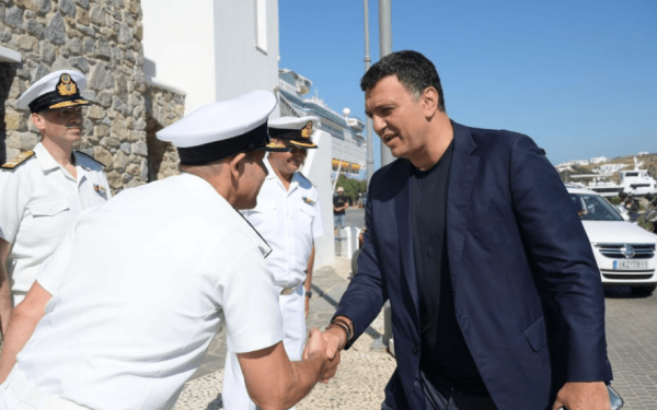 Β. Κικίλιας: «Ολοκληρωμένο master plan για το λιμάνι της Μυκόνου»