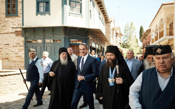 Ο Μητσοτάκης για το Άγιο Όρος και το «τεράστιο έργο που επιτελείται»