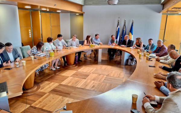 Συνάντηση Αγγελούδη με το Προεδρείο της Ένωσης Δήμων της Βουλγαρίας - «Οι συνέργειες μονόδρομος για την ενίσχυση της ανταγωνιστικότητας των πόλεων»