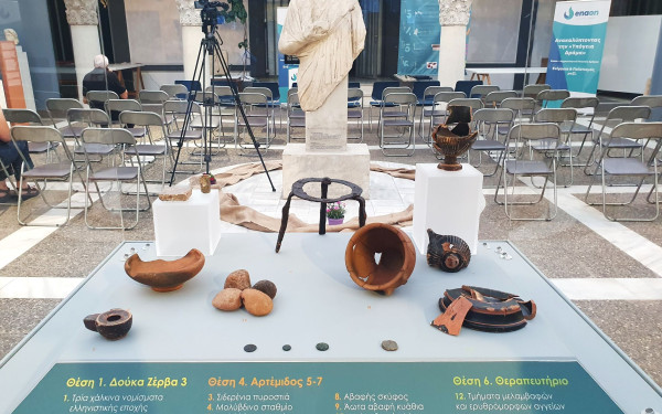 Δράμα: Σημαντικά αρχαιολογικά ευρήματα ήρθαν στο φως χάρη σε εργασίες φυσικού αεριού Δράμα: Σημαντικά αρχαιολογικά ευρήματα ήρθαν στο φως χάρη σε εργασίες φυσικού αεριού