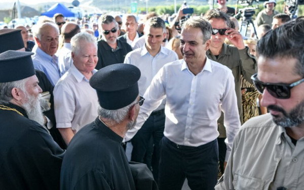 Ο Μητσοτάκης εγκαινίασε τον αυτοκινητόδρομο Πατρών-Πύργου: «Κλείνουμε μια εκκρεμότητα από το βαθύ παρελθόν» (βίντεο)