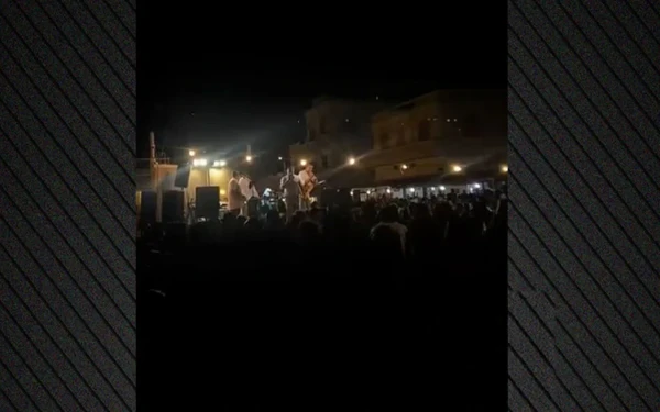 Αμοργός: Γλέντι διαλύθηκε μετά από παρέμβαση υπέρ τη Παλαιστίνης με συνθήματα και βιαιοπραγίες (βίντεο)