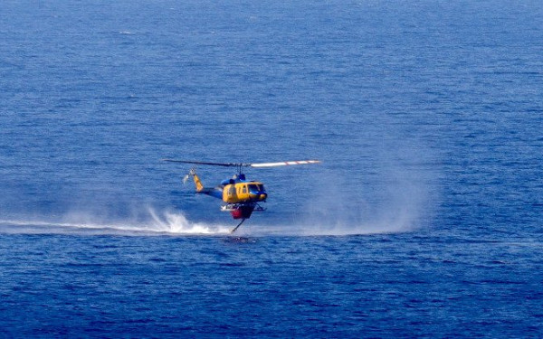 Αττική: Πυρκαγιά σε δασική έκταση στον Άγιο Βασίλειο Βιλίων