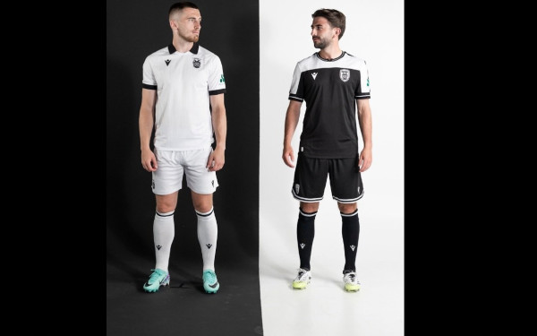 ΠΑΟΚ: Τα αποκαλυπτήρια της δεύτερης και τρίτης φανέλας (βίντεο)