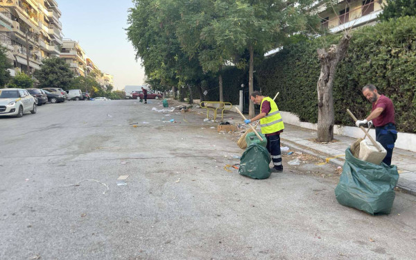 Καλαμαριά: Καθαρισμός εξπρές μετά το πανηγύρι της Αγ. Παρασκευής στη Νέα Κρήνη Καλαμαριά: Καθαρισμός εξπρές μετά το πανηγύρι της Αγ. Παρασκευής στη Νέα Κρήνη