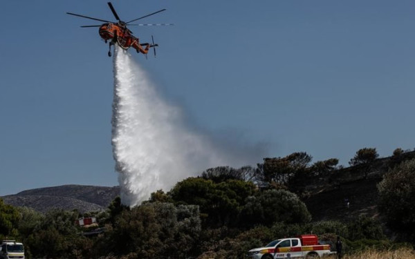 Ροδόπη: Έσβησε η φωτιά στη Χλόη - Επέστρεψαν στα σπίτια τους οι κάτοικοι