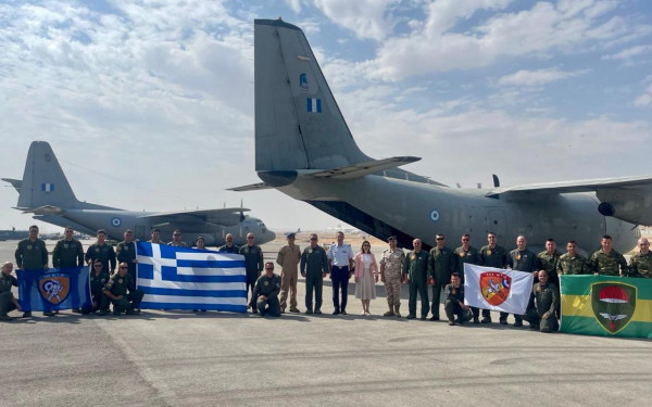 Κ. Μητσοτάκης: «Σήμερα δύο ελληνικά αεροσκάφη έκαναν ρίψεις 8,5 τόνων βασικών ειδών διατροφής στην Γάζα»