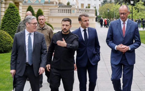 Ενωμένο μέτωπο στην Ουάσινγκτον: Ζελένσκι και Ευρωπαίοι ηγέτες συζητούν το μέλλον της Ουκρανίας, εν μέσω ρωσικών επιθέσεων