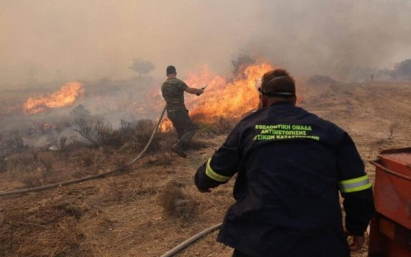 Οριοθετήθηκε η πυρκαγιά στην Πυλαία Αλεξανδρούπολης