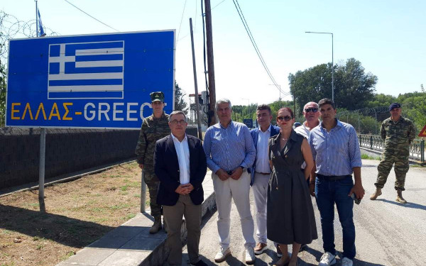 Έβρος - Δ. Γαλαμάτης: «Έργα εθνικής στρατηγικής» - Επίσκεψη στους συνοριακούς σταθμούς