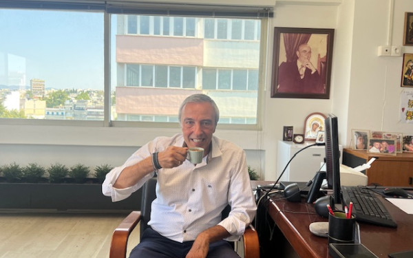 Πρωινός καφές με τον Πρόεδρο της Διοικούσας της ΝΔ Θεσσαλονίκης Ζήση Ιωακείμoβιτς (βίντεο)