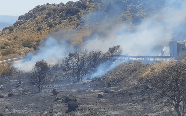 Μυτιλήνη: Συνελήφθη 20χρονος κατηγορούμενος για την πρόκληση πυρκαγιάς