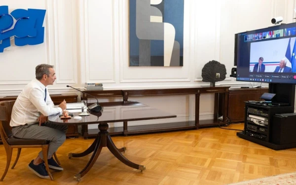 Μητσοτάκης στην τηλεδιάσκεψη ηγετών για την Ουκρανία: Τα σύνορα δεν αλλάζουν δια της βίας