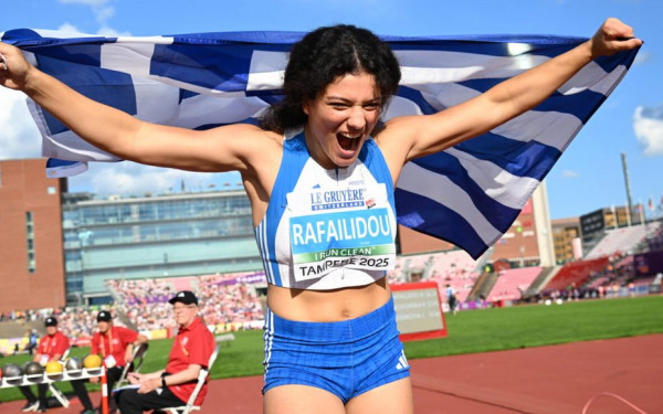 Στίβος: Στην κορυφή της Ευρώπης η Ραφαηλίδου στη σφαιροβολία