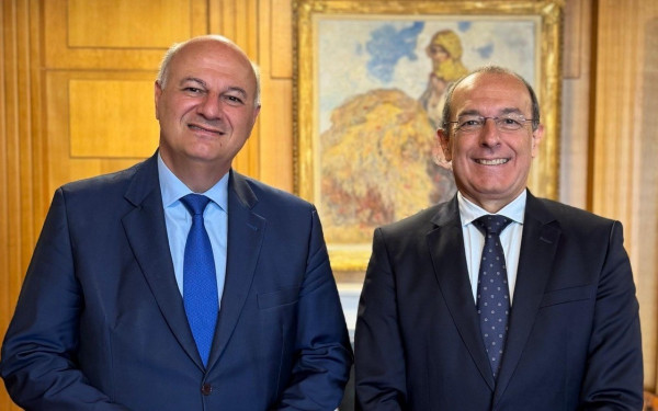 Ελλάδα-Ιταλία: Συνεργασία στον πρωτογενή τομέα συζήτησαν ο Κ. Τσιάρας με τον ιταλό Πρέσβη