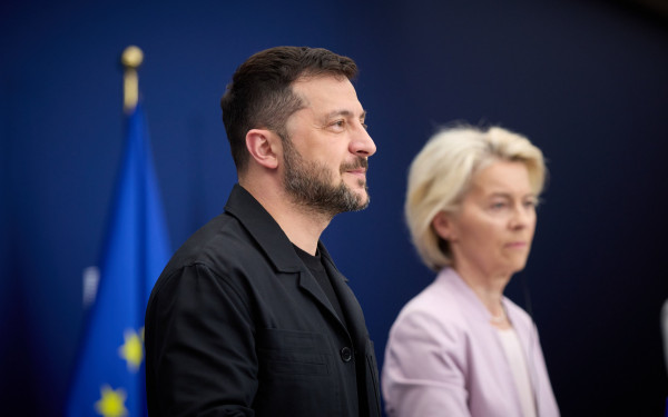 Ζελένσκι: «Ζωτικής σημασίας να παραμείνει ενωμένη η Ευρώπη»