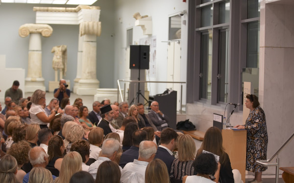 Αρχαιολογικό Μουσείο Θεσσαλονίκης: Η Λ. Μενδώνη εγκαινίασε τη νέα Αίθουσα Εκπαιδευτικών Προγραμμάτων και Δημιουργικών Εργαστηρίων