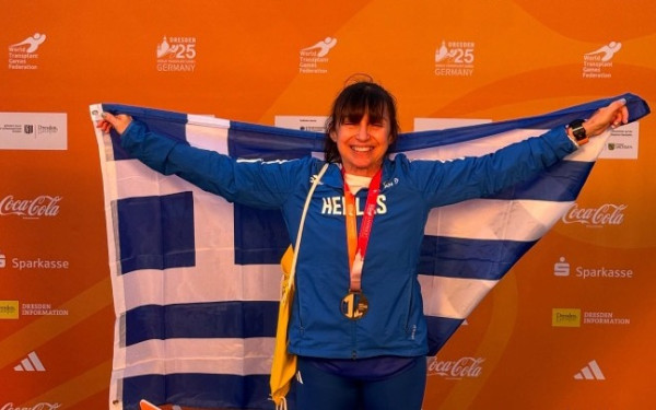 Ειρήνη Μιχαηλίδη: Η κάτοχος του παγκόσμιου ρεκόρ στους αγώνες μεταμοσχευμένων στέλνει μήνυμα για τη δωρεά οργάνων