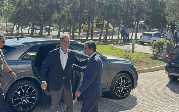 Στη Θεσσαλονίκη ο Κυριάκος Μητσοτάκης για τη σύσκεψη στο Μέγαρο Μουσικής - Στο προσκήνιο τα μεγάλα έργα και η ανάπλαση της ΔΕΘ  (βίντεο) Στη Θεσσαλονίκη ο Κυριάκος Μητσοτάκης για τη σύσκεψη στο Μέγαρο Μουσικής - Στο προσκήνιο τα μεγάλα έργα και η ανάπλαση της ΔΕΘ  (βίντεο)