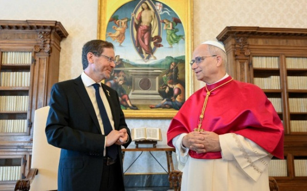 Βατικανό: Ο Πάπας Λέων μίλησε για την «τραγική κατάσταση στη Γάζα» στον Ισραηλινό πρόεδρο Βατικανό: Ο Πάπας Λέων μίλησε για την «τραγική κατάσταση στη Γάζα» στον Ισραηλινό πρόεδρο