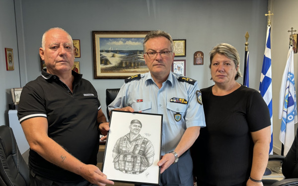 Θεσσαλονίκη: Τιμήθηκαν οι γονείς του Γιώργου Λυγγερίδη