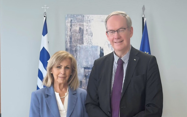 Στην Περιφέρεια Κεντρικής Μακεδονίας ο πρέσβης της Σουηδίας