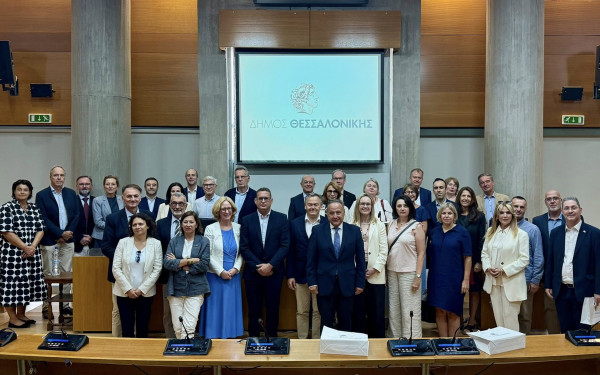 Θεσσαλονίκη: Τους πρέσβεις χωρών μελών της Ε.Ε υποδέχτηκε ο Στέλιος Αγγελούδης