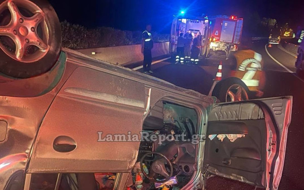 Φθιώτιδα: Τραγωδία στην Εθνική Οδό – Νεκρός ηλικιωμένος οδηγός μετά από σφοδρή σύγκρουση με νταλίκα