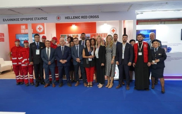Εντυπωσιακή παρουσία του Ελληνικού Ερυθρού Σταυρού στην 89η ΔΕΘ – Δίπλα στην κοινωνία από το 1926