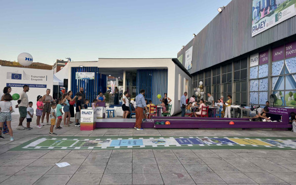 Η πράσινη μετάβαση γίνεται παιχνίδι στην 89η ΔΕΘ : Oυρές για το «Bowling της κλιματικής ουδετερότητας»