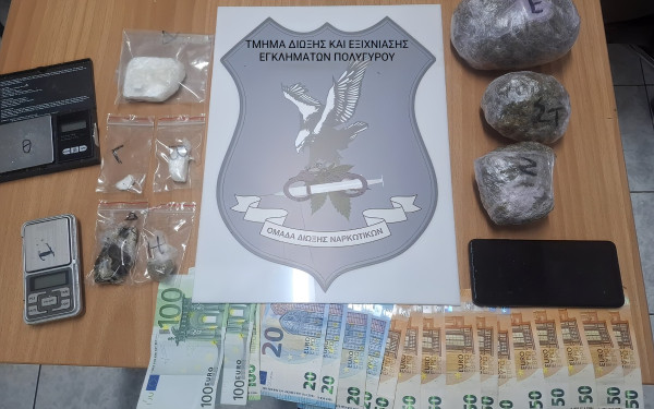 Χαλκιδική: Συνελήφθη άνδρας για διακίνηση και κατοχή ναρκωτικών