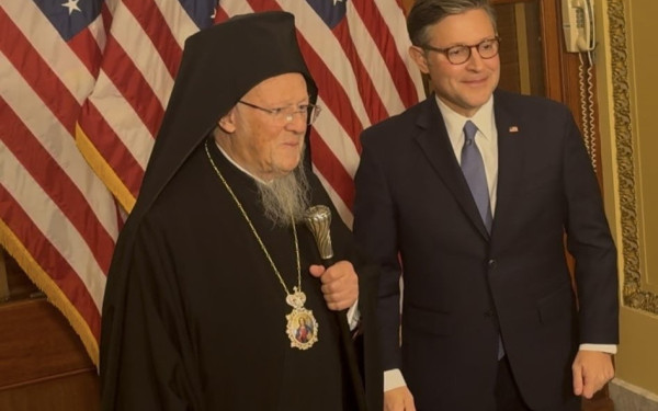 ΗΠΑ: Στο Κογκρέσο ο Πατριάρχης Βαρθολομαίος