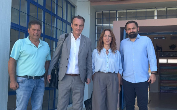 Χαλκιδική: Στα σχολεία της Σιθωνίας ο Α. Κόπτσης