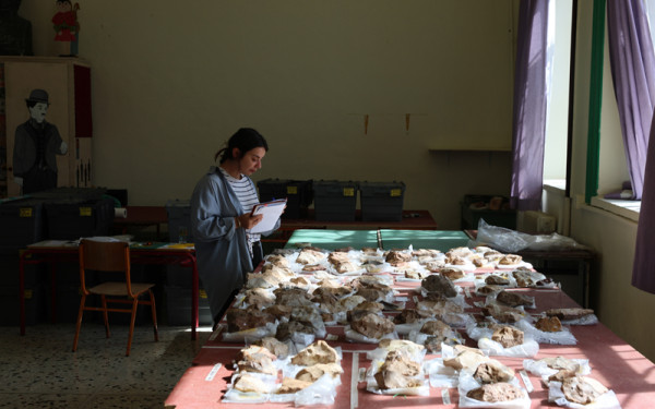 Μυτιλήνη: Τα έργα ανασκαφής στα Ροδαφνίδια