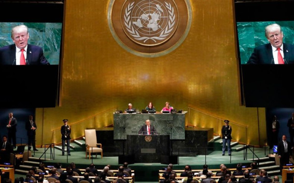 Τραμπ στον ΟΗΕ: «Το 54% των κρατουμένων στην Ελλάδα είναι αλλοδαποί - Απάτη η κλιματική αλλαγή»