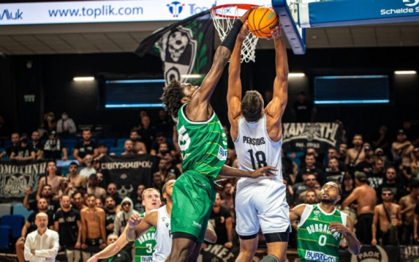 Δεν στάθηκε στο ύψος του ο ΠΑΟΚ και έμεινε εκτός Basketball Champions League (βίντεο)