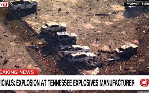 Έκρηξη σε εταιρεία κατασκευής πυρομαχικών στο Τενεσί - Αναφορές για αρκετούς νεκρούς (βίντεο)