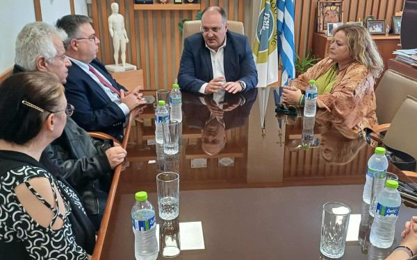 Εθιμοτυπική επίσκεψη Γενικού Γραμματέα Αποκεντρωμένης Διοίκησης Μακεδονίας Θράκης στον Δήμαρχο Κιλκίς