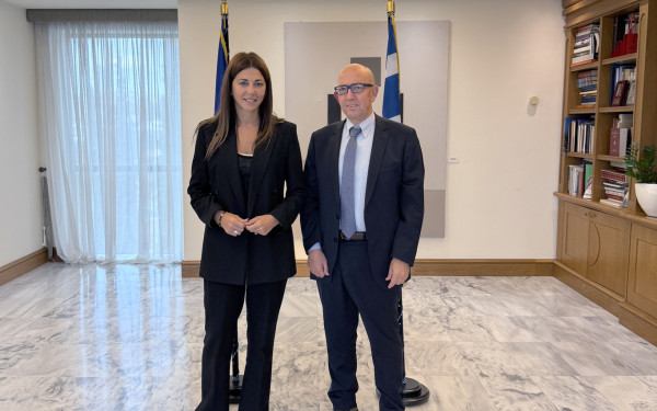 ΠΑΜΑΚ: Φοιτητική μέριμνα και κτιριακές υποδομές τα κύρια θέματα της συνάντησης του Πρύτανη με την Yπουργό Παιδείας