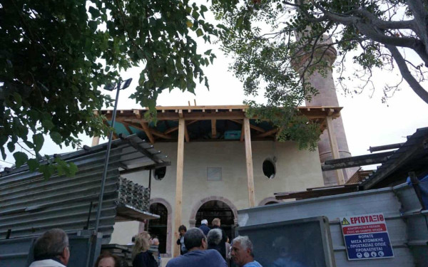 Λέσβος: Ολοκληρώνεται η αποκατάσταση του τεμένους «Βαλιδέ τζαμί» στην Επάνω Σκάλα